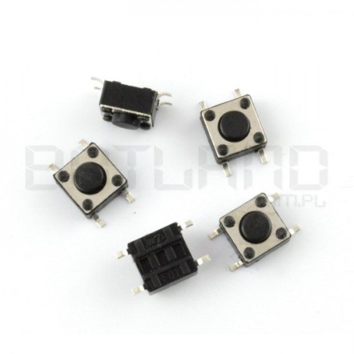 МИКРОПЕРЕКЛЮЧАТЕЛЬ МИКРОПЕРЕКЛЮЧАТЕЛЬ 6x6x4,3 SMD 5 ШТ FV