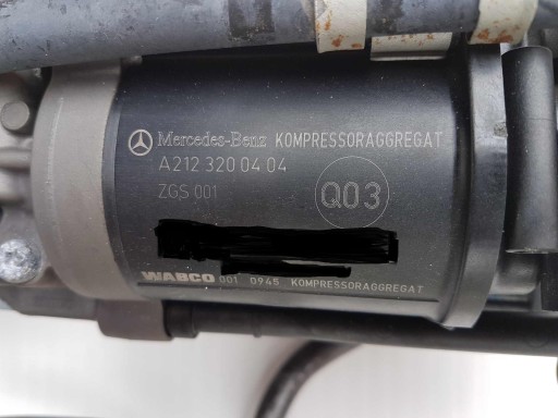 MERCEDES W212 KOMPRESOR ZAWIESZENIA A2123200404