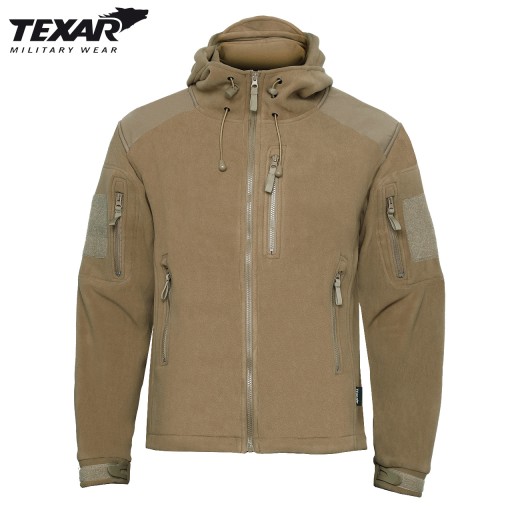 СВИТШОТ TEXAR HUSKY ИЗ ФЛИСА 360г КУРТКА COYOTE 4XL