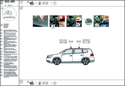 БАГАЖНИК НА КРЫШУ CRUZ BASE CHEVROLET ORLANDO 11-