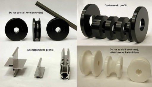 ROLKI DO GIĘTARKI DO RUR RBM 50 KPL. fi 33,7 mm