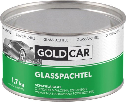 GOLDCAR GLAS Шпатлёвка со стекловолокном 1,7 кг