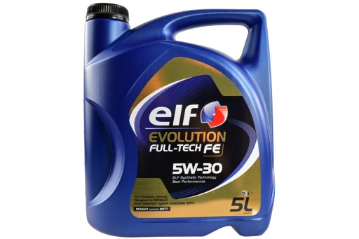 ELF EVOLUTION FULL-TECH FE 5W30 5L FOR FAP DPF