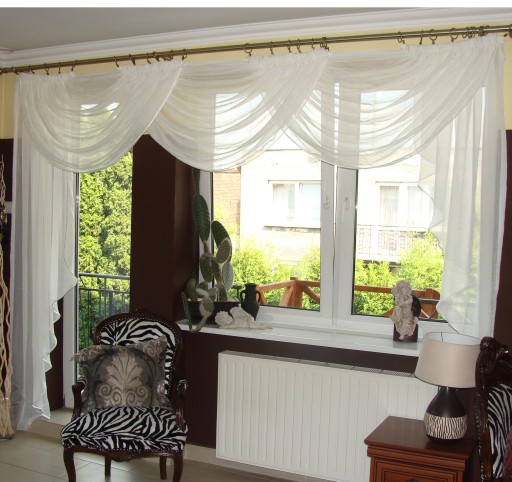 KR CURTAIN BALCONY шторы KRESZ BIMING экрю, белый