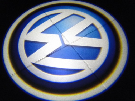 ŚWIATŁA LED POWITALNE LOGO BRABUS SUPER MOC 2x7W