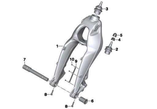 ШТИФТ РЫЧАГА УПРАВЛЕНИЯ 31447694428 BMW K1200 K1300 K1600