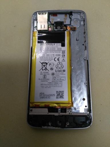 Считыватель аккумуляторной батареи Motorola Z Play XT1635-02