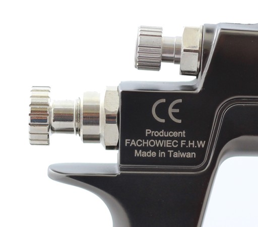 Pistolet lakierniczy LEADER HVLP dysza 1,6 mm górny zbiornik 600 ml