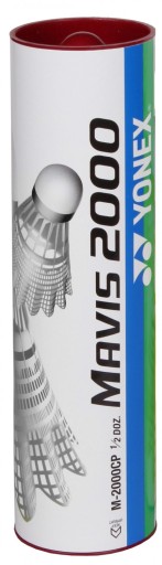 Воланы для бадмина Yonex Mavis 2000 Белые 6 шт Fast