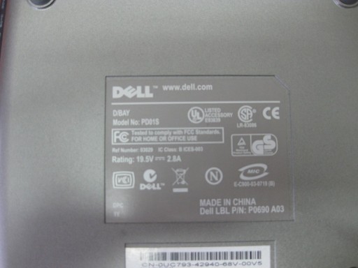 КОРПУС ДЛЯ НАКОПИТЕЛЯ ДЛЯ DELL D400 D410 D420 D430