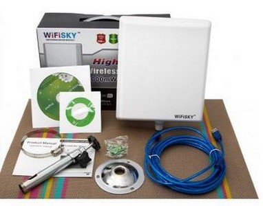 АКТИВНАЯ АНТЕННА WiFi SKY 5м USB ИНТЕРНЕТ 10км 2 ГОДА