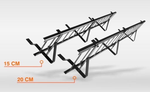 Płotek przeciwśniegowy 150cm/4u 350/20