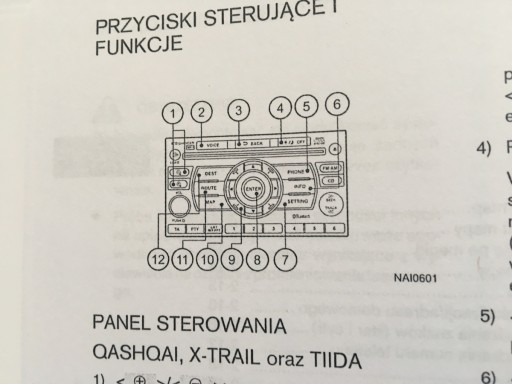 NISSAN MURANO навигация руководство пользователя на польском языке