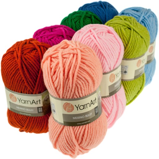 YarnArt | Merino Bulky | 565 | łososiowy jasny