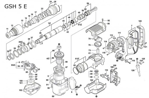 Bosch GBH 5-40 DCE ROOT