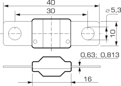 АВТОМОБИЛЬНЫЙ ПРЕДОХРАНИТЕЛЬ MIDI VAL MIDIVAL 50A MTA