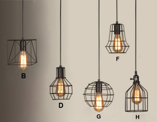 LOFT EDISON LAMP, ИНДУСТРИАЛЬНАЯ ЛЮСТРА NORDIC