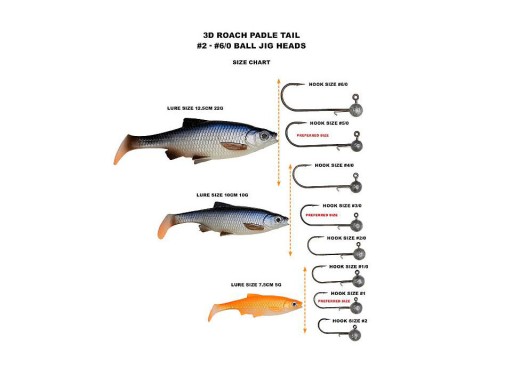 LIKE LIVE FISH SG 3D Roach PaddleTail 10см 10г - DR