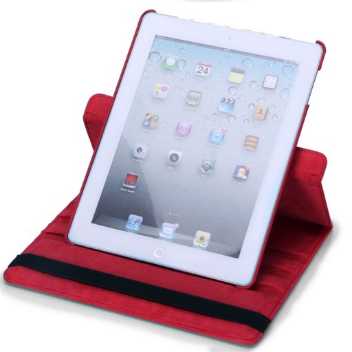 КОЖАНЫЙ вращающийся на 360 градусов чехол для iPad 2 3 4 CHANCE