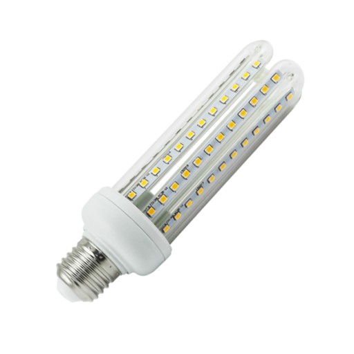 LEDisON Mocna Żarówka LED E27 19W = 150W zimna