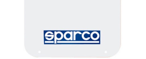 Sparco 03791 брызговики белые