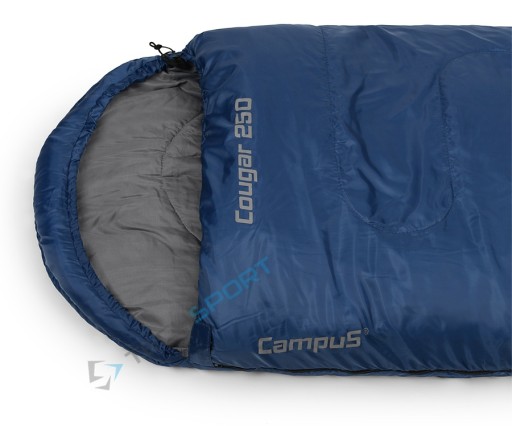 ТЕПЛЫЙ ФИРМЕННЫЙ СПАЛЬНЫЙ МЕШОК 2в1 CAMPUS COUGAR 250 -5ст 2 ЦВЕТА