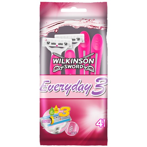 4 женских бритвы WILKINSON Everyday 3