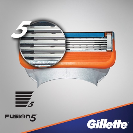 КАРТРИДЖИ GILLETTE FUSION BLADES ДЛЯ КЛИВЕРА 8 ШТ. 100% ОРИГИНАЛ