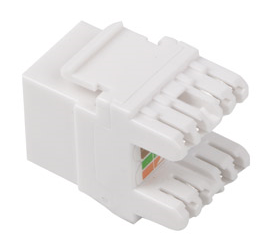 РАЗЪЕМ RJ45 KEYSTONE SOCKET LSA UTP CAT 6 45x45