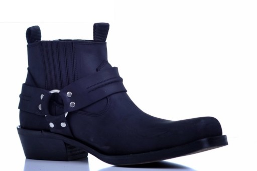 Super Motorcycle Cowboy Boots K-608 кожа