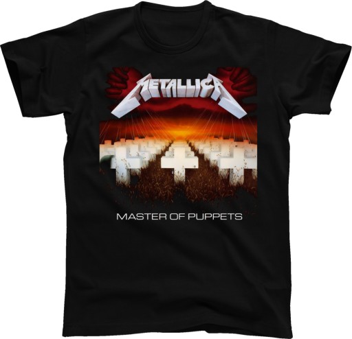 ФУТБОЛКА METALLICA MASTER OF PUPPETS 49 дизайнов S