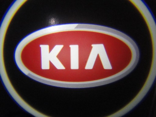 ŚWIATŁA LED POWITALNE LOGO KIA PROJEKTOR MOC 2x7W
