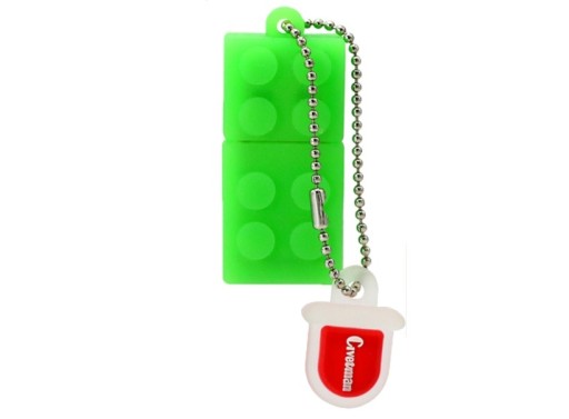 USB-НАКОПИТЕЛЬ LEGO BLOCKS GREEN FUN, 16 ГБ