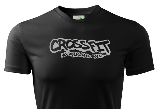 СВЕТООТРАЖАЮЩАЯ ТЕРМОФУТБОЛКА CROSSFIT GYM HVR