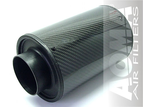 AIRBOX FILTR STOŻKOWY STOŻEK CARBON KARBON - 240KM - 77mm - PREMIUM AOMA