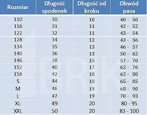 Spodenki Dla Bramkarza Bramkarskie Wzmocnione r. L