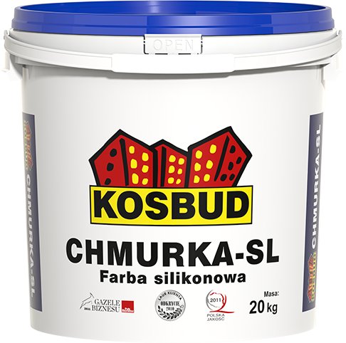 Краска фасадная силиконовая Kosbud 20кг.