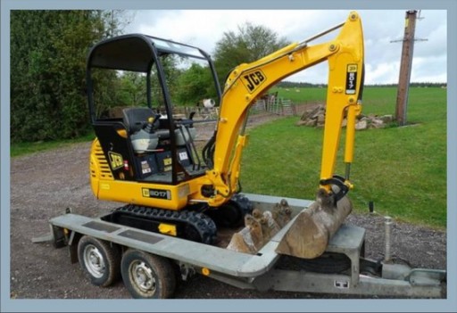 Наклейки наклейки JCB 8017 + пиктограммы