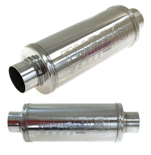 Tłumik Środkowy 63,5mm TurboWorks RS 409SS 450mm TUNING SPORT