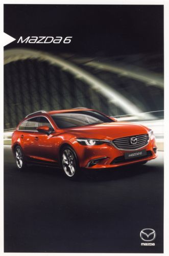 Брошюра Mazda 6 модель 2016 Австрия