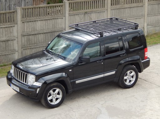 Bagażnik dachowy JEEP Cherokee/Liberty KK kosz ZS