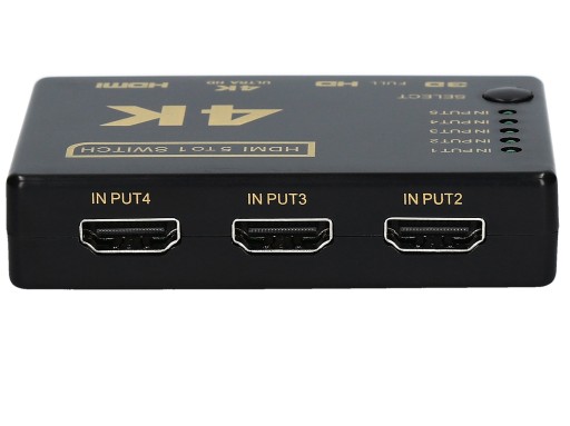 ПЕРЕКЛЮЧАТЕЛЬ 5x HDMI РАЗВЕТВИТЕЛЬ ULTRA HD 4K