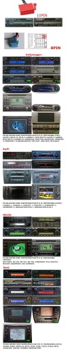 ЭМУЛЯТОР MP3-ЧЕЙНДЖЕР USB до 32 ГБ AUX AUDI SKODA SEAT VW