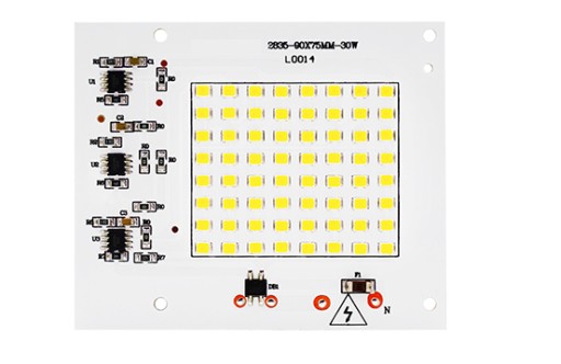 LED COB MODULE 30Вт SMD2835 холодный белый 230В