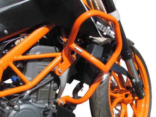 Пороги HEED KTM 390 DUKE (13-16) - оранжевые