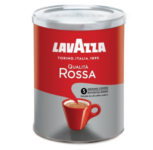 Kawa mielona Lavazza Qualita Rossa 250g - puszka