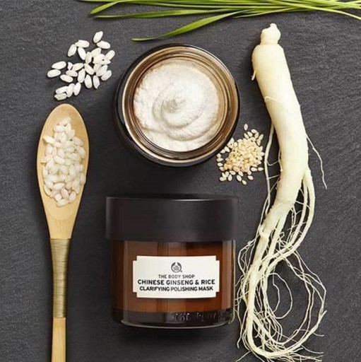 THE BODY SHOP CHINESE GINSENG MASK Очищающая маска для лица 15 мл