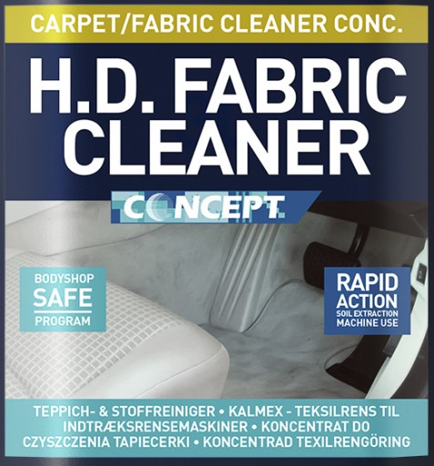 HD FABRIC CLEANER CONCEPT ковровое покрытие для обивки 5л