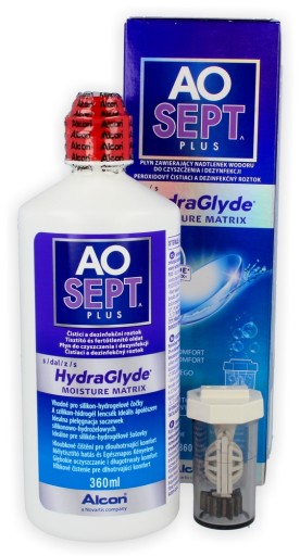 AOSEPT PLUS HYDRAGLYDE 360ML ALCON ЖИДКОСТЬ ДЛЯ КОНТАКТНЫХ ЛИНЗ