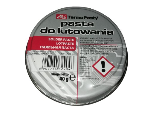 Паяльная паста ROSIN AG Thermopastes - 40г